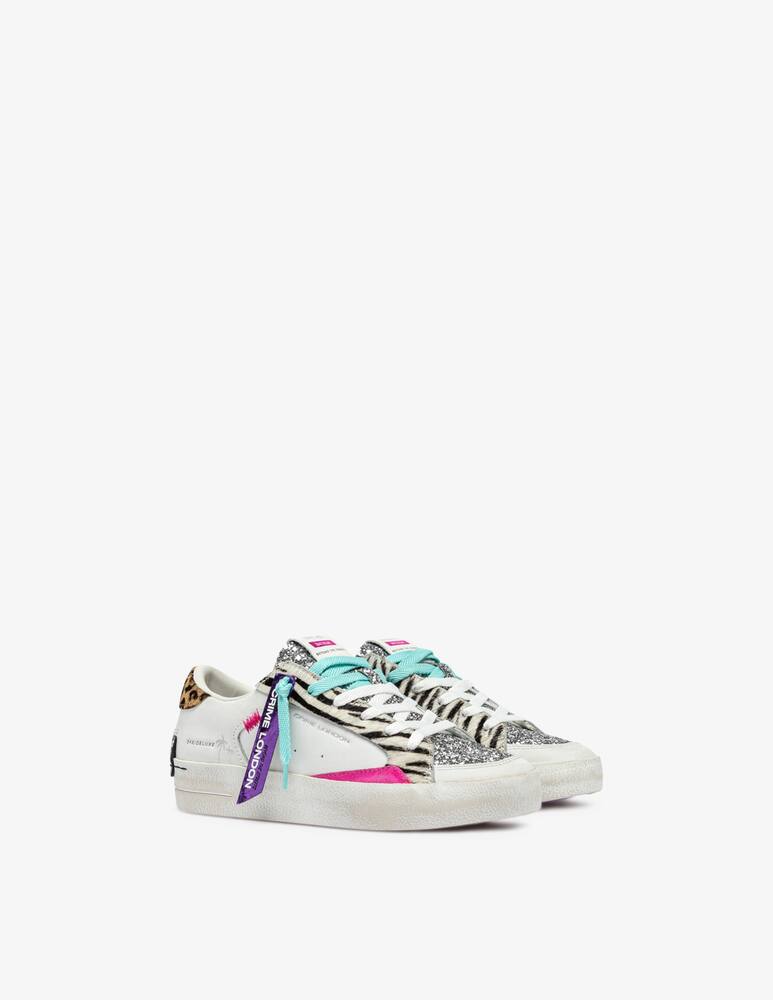 Crime London Deluxe patchwork sneaker - picture 2 Crime London Deluxe patchwork sneaker - picture 2
