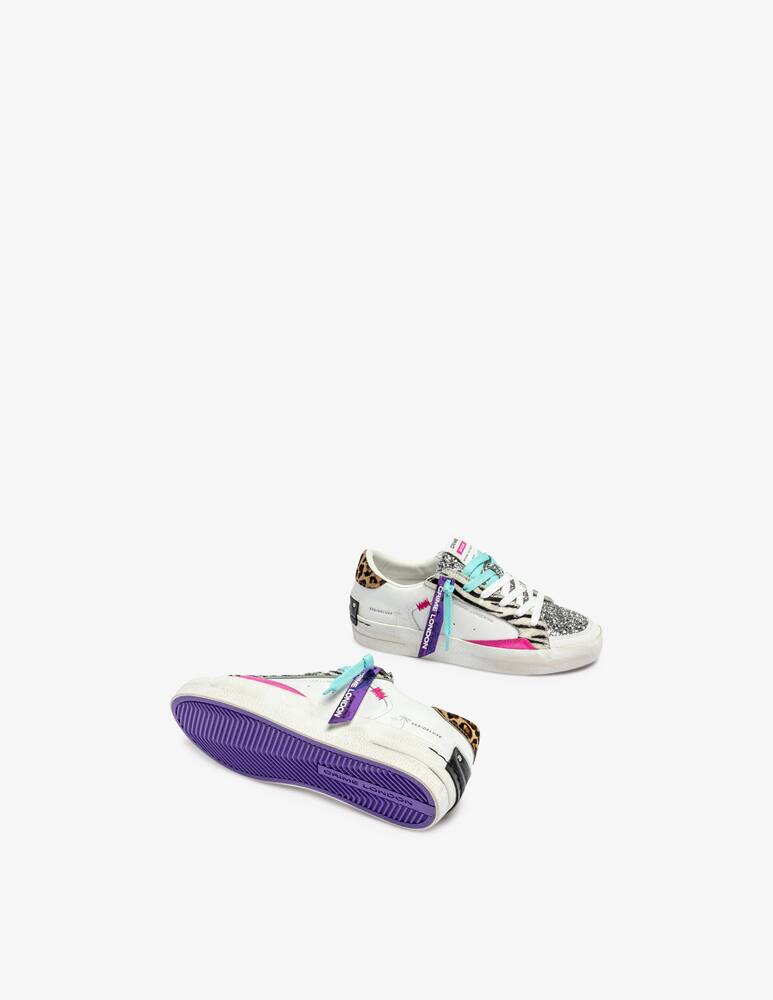 Crime London Deluxe patchwork sneaker - picture 5 Crime London Deluxe patchwork sneaker - picture 5