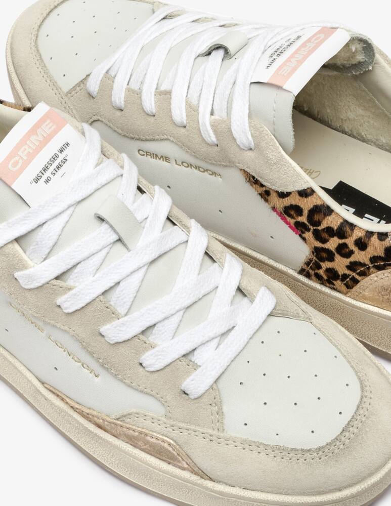 rinascente Crime London Chelsea animal print sneaker