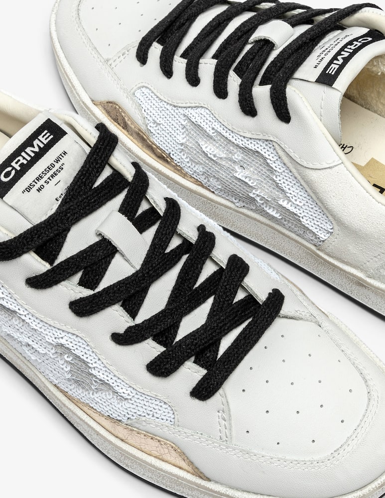 Crime London Chelsea Platinum Glow Sneakers - picture 6 Crime London Chelsea Platinum Glow Sneakers - picture 6