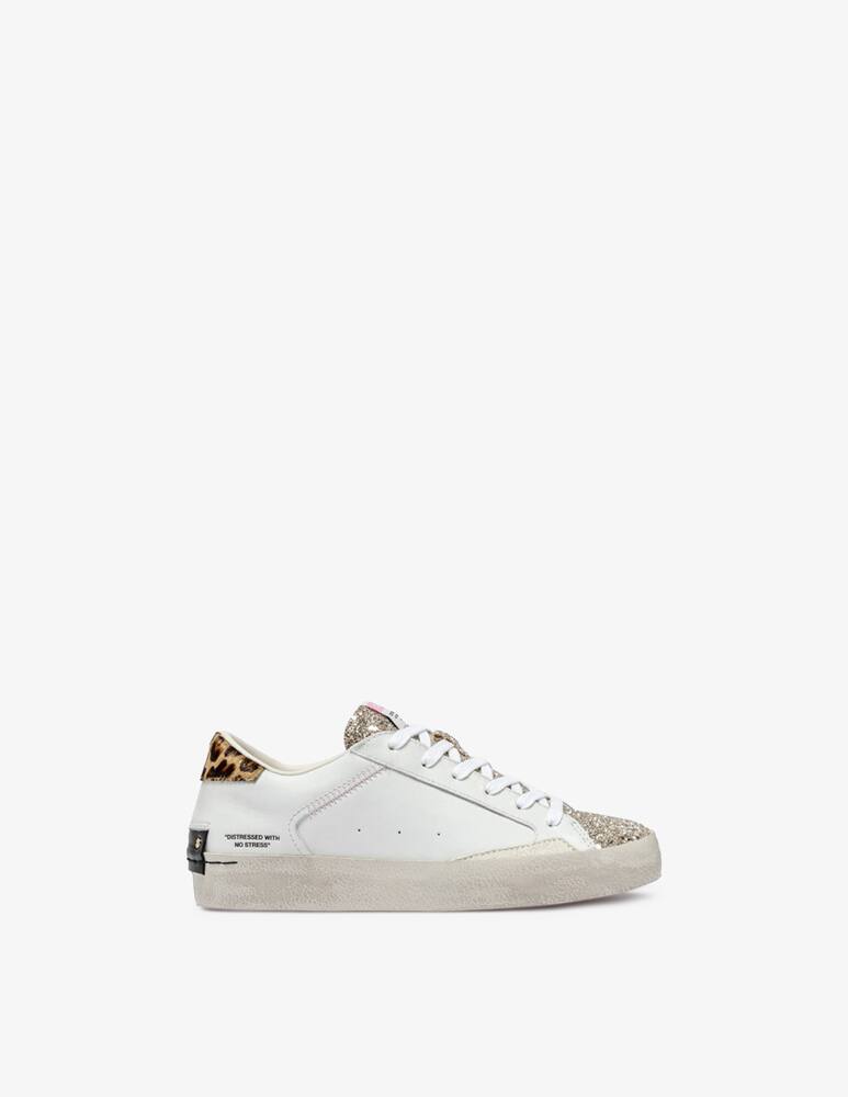 Crime London Distressed leopard sneakers - picture 1 Crime London Distressed leopard sneakers - picture 1