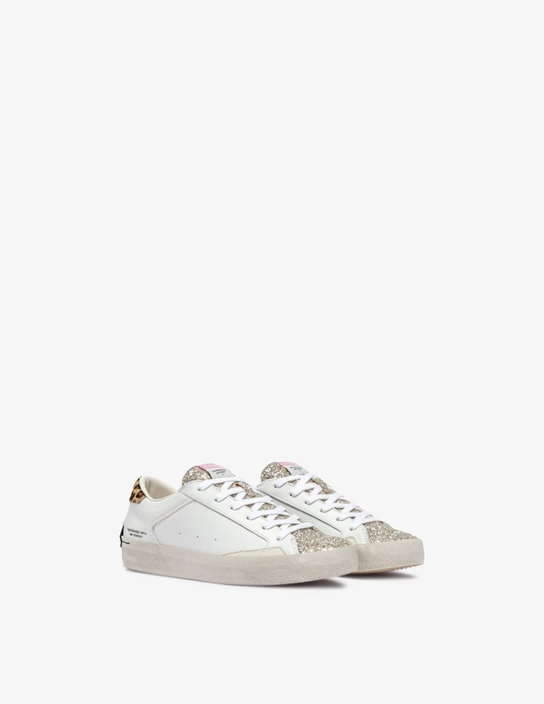 Crime London Distressed leopard sneakers - picture 2 Crime London Distressed leopard sneakers - picture 2