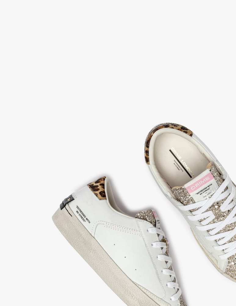 Crime London Distressed leopard sneakers - picture 4 Crime London Distressed leopard sneakers - picture 4