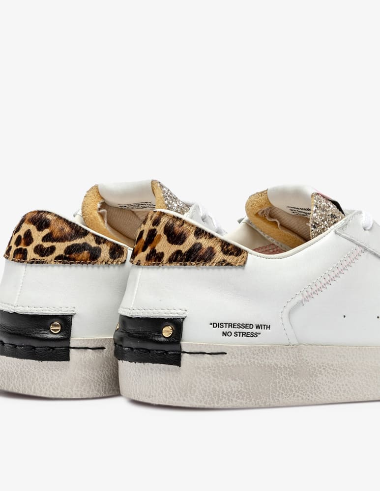 Crime London Distressed leopard sneakers - picture 5 Crime London Distressed leopard sneakers - picture 5