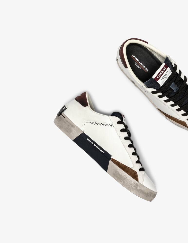 rinascente Crime London Distressed sole sneakers