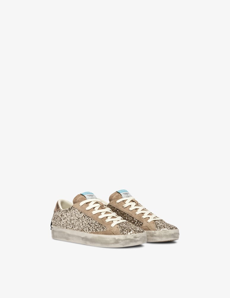 Crime London Sneaker con glitter - immagine 2 Crime London Sneaker con glitter - immagine 2
