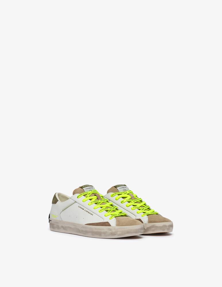 rinascente Crime London Distressed low-top sneakers