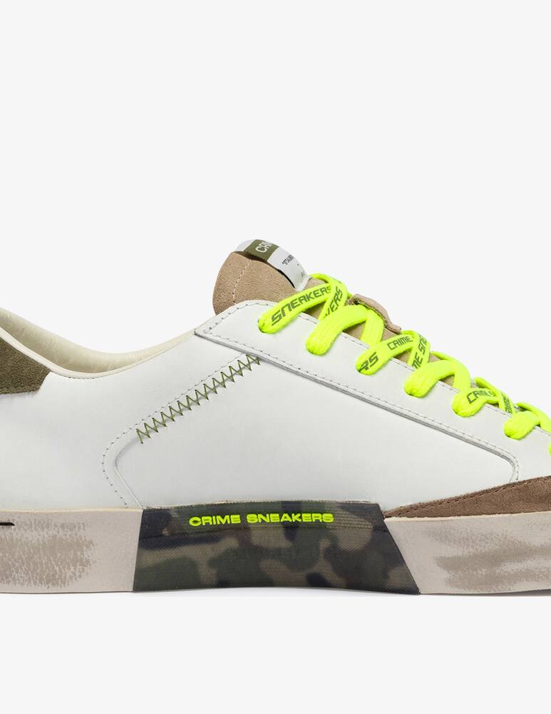 rinascente Crime London Distressed low-top sneakers