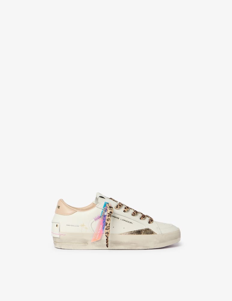 rinascente Crime London Sneakers leopardate Deluxe sk8