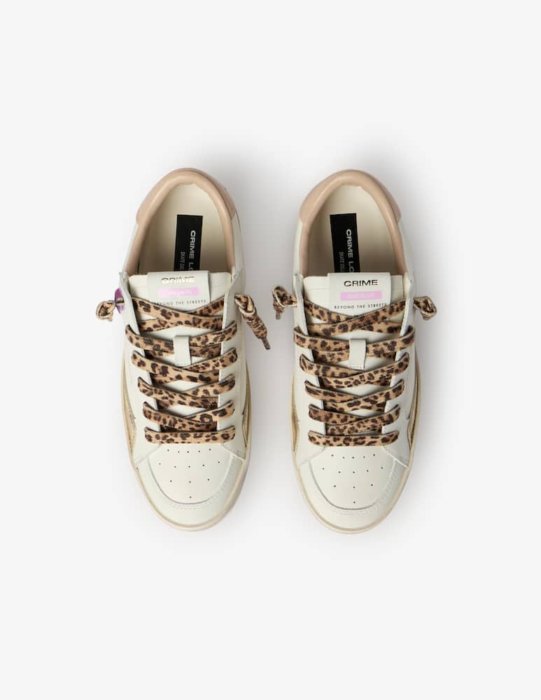 rinascente Crime London Sneakers leopardate Deluxe sk8