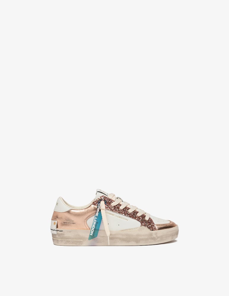 Crime London Sneakers deluxe glitter sk8 - immagine 1 Crime London Sneakers deluxe glitter sk8 - immagine 1