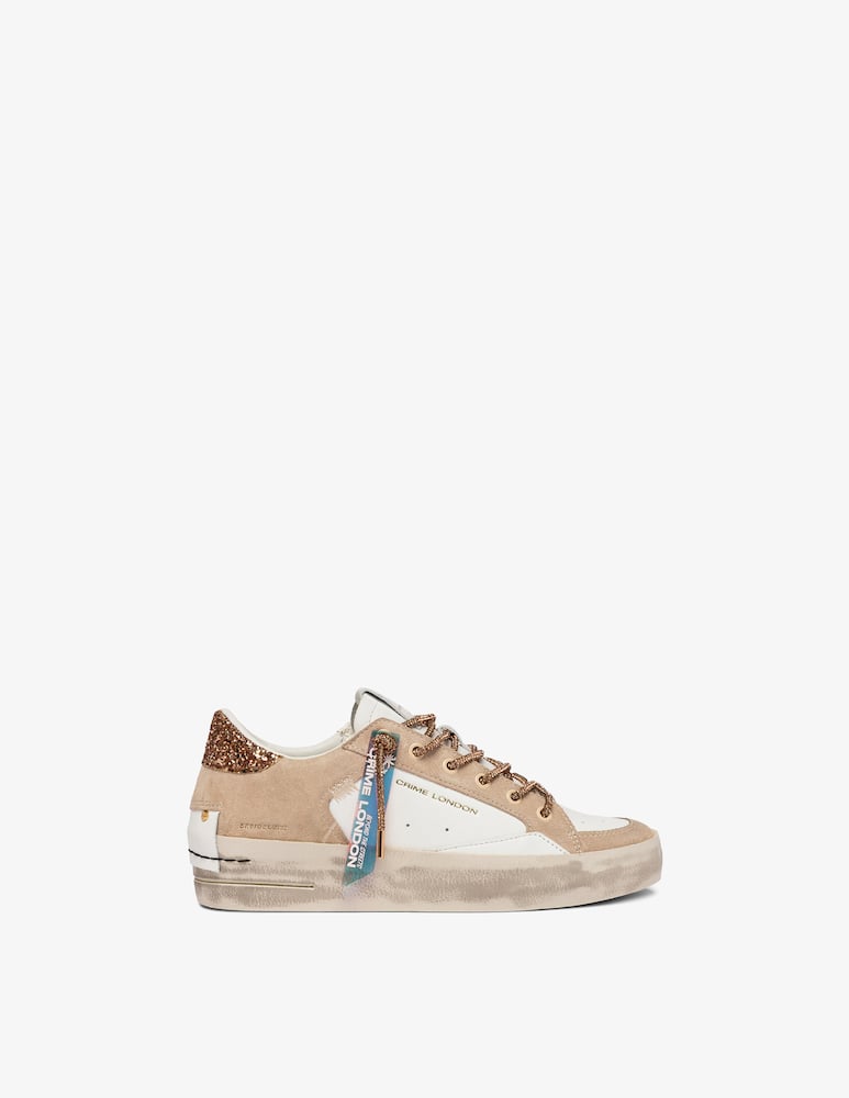 rinascente Crime London Sk8 Deluxe leather suede sneakers