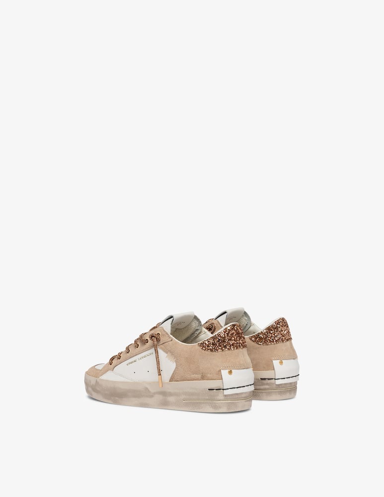 rinascente Crime London Sk8 Deluxe leather suede sneakers