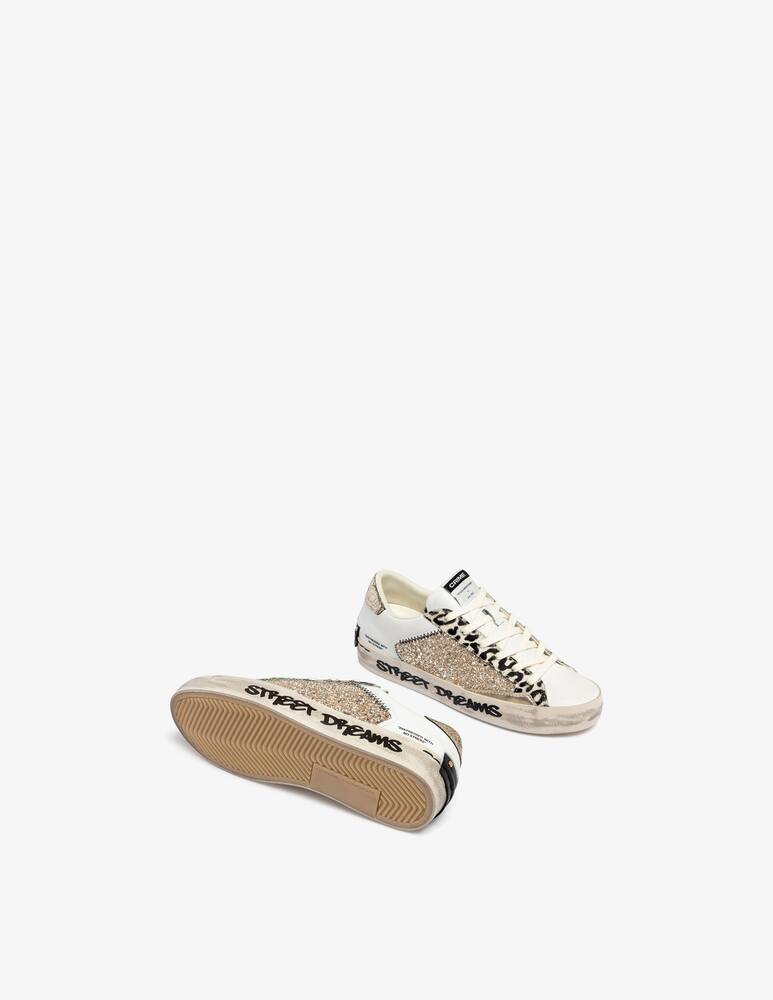 rinascente Crime London Sneakers glitterate distressed