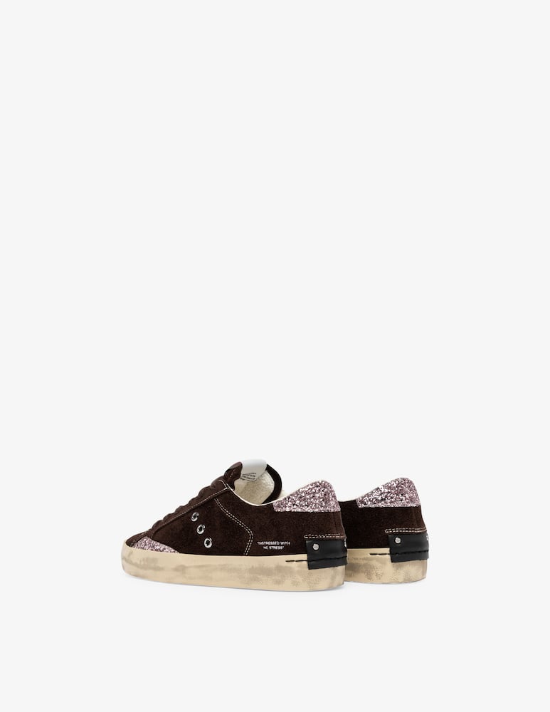 Crime London Sneakers in suede con charms - immagine 3 Crime London Sneakers in suede con charms - immagine 3