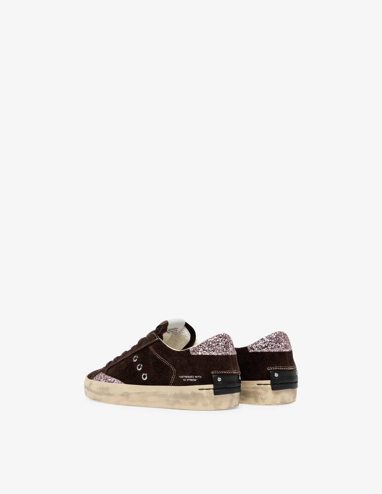 rinascente Crime London Sneakers in suede con charms