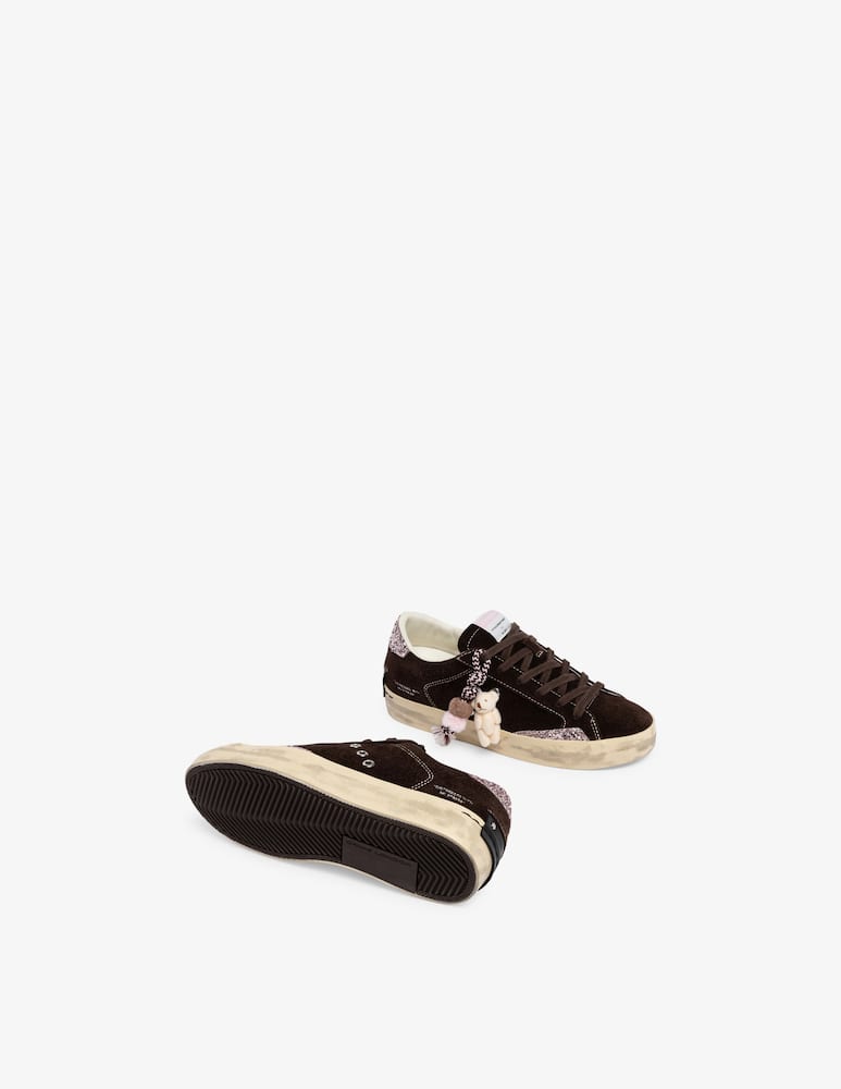 rinascente Crime London Sneakers in suede con charms