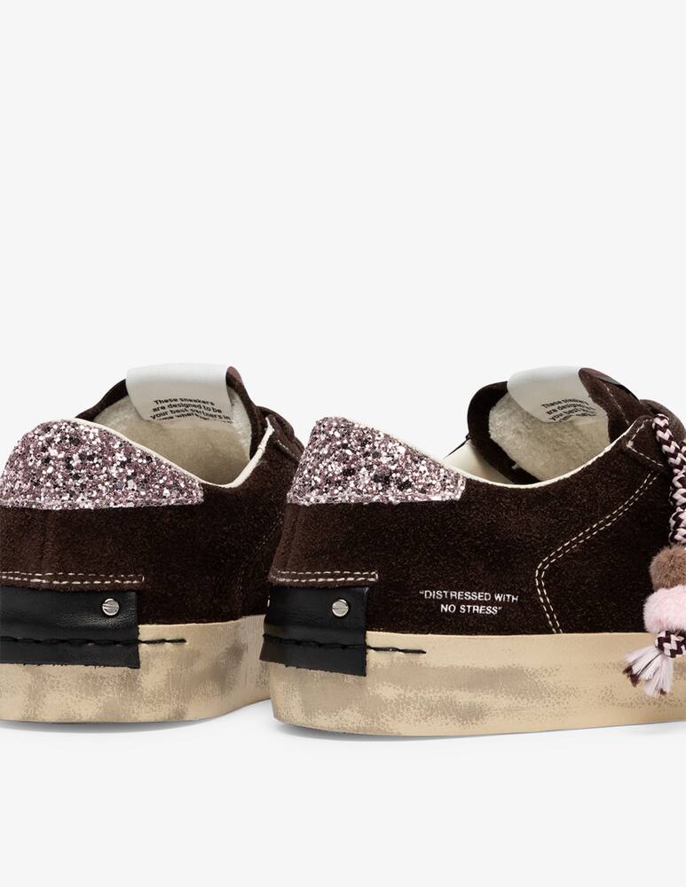 rinascente Crime London Sneakers in suede con charms