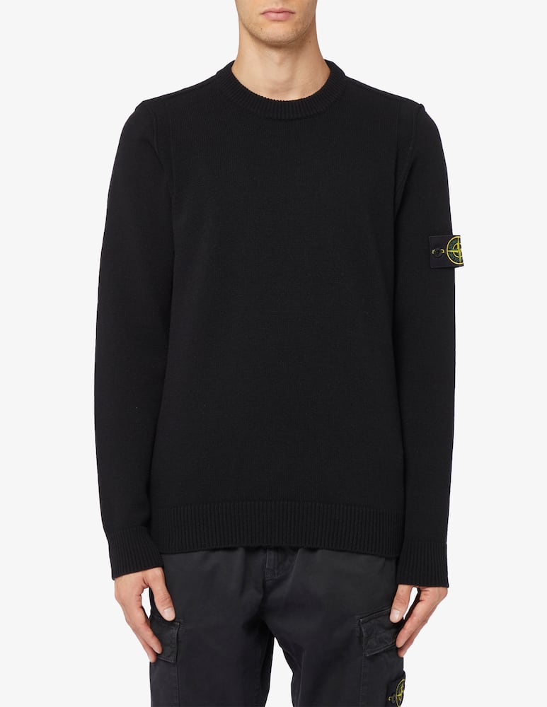 Stone Island Maglia girocollo knit lambswool - immagine 1 Stone Island Maglia girocollo knit lambswool - immagine 1