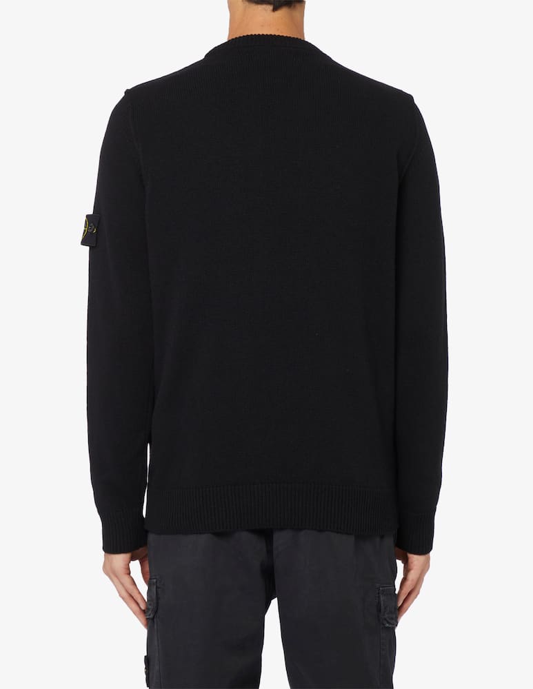 Stone Island Maglia girocollo knit lambswool - immagine 3 Stone Island Maglia girocollo knit lambswool - immagine 3