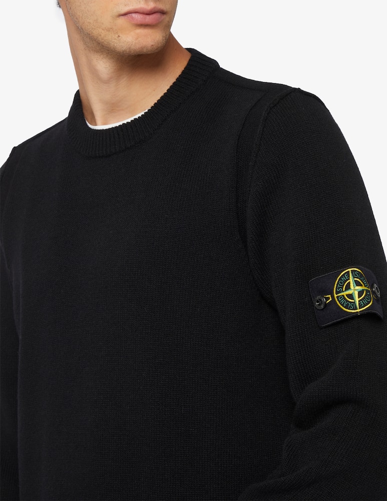 Stone Island Maglia girocollo knit lambswool - immagine 4 Stone Island Maglia girocollo knit lambswool - immagine 4