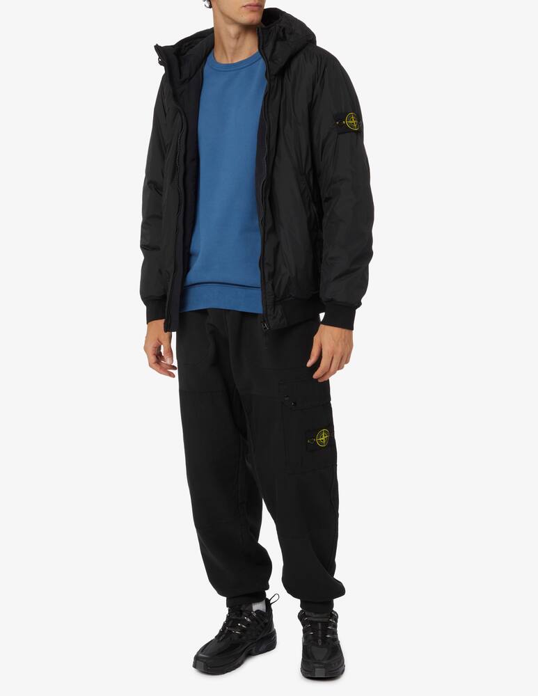 rinascente Stone Island Giacca crinkle primaloft con cappuccio