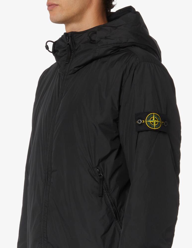 rinascente Stone Island Giacca crinkle primaloft con cappuccio