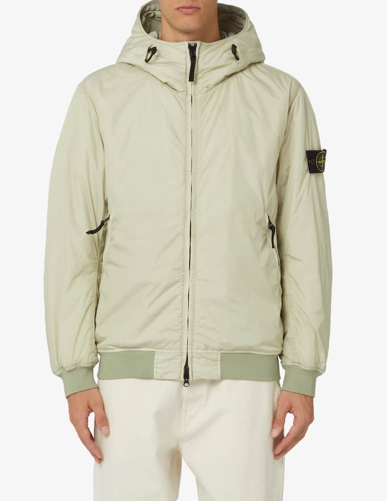 Stone Island Giacca crinkle primaloft con cappuccio - immagine 1 Stone Island Giacca crinkle primaloft con cappuccio - immagine 1