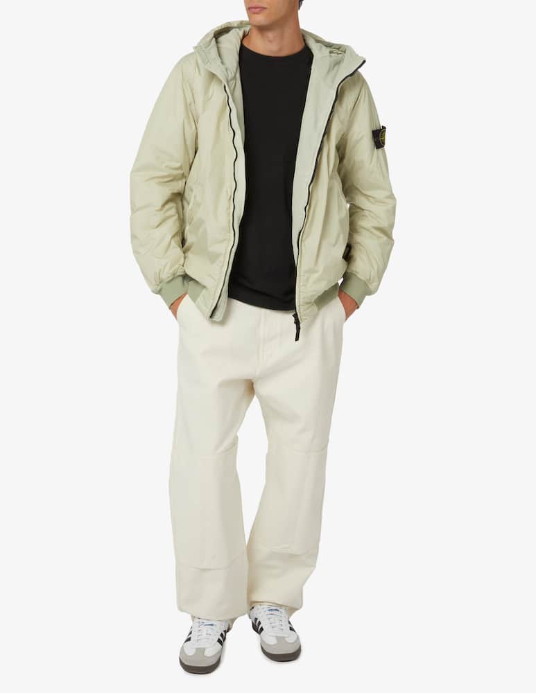 Stone Island Giacca crinkle primaloft con cappuccio - immagine 2 Stone Island Giacca crinkle primaloft con cappuccio - immagine 2