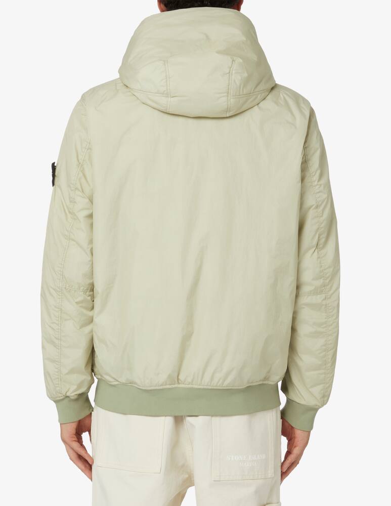 rinascente Stone Island Giacca crinkle primaloft con cappuccio