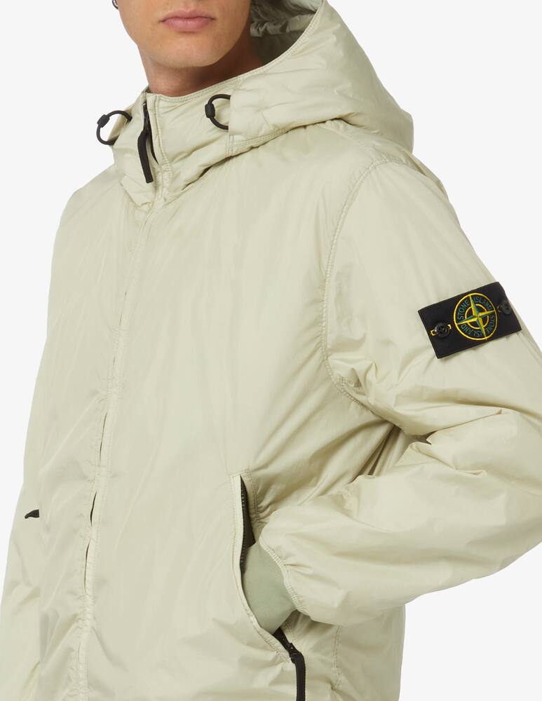 rinascente Stone Island Giacca crinkle primaloft con cappuccio