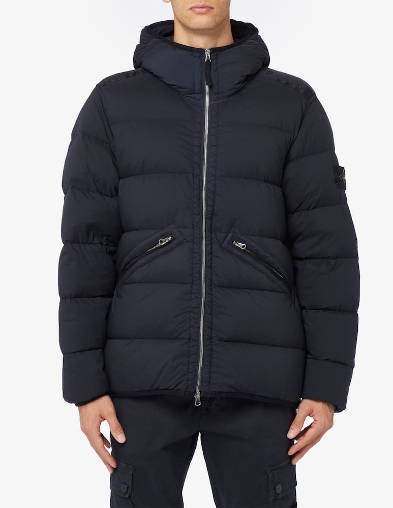 Stone Island Piumino seamless con cappuccio - immagine 1 Stone Island Piumino seamless con cappuccio - immagine 1