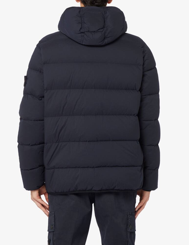 rinascente Stone Island Piumino seamless con cappuccio