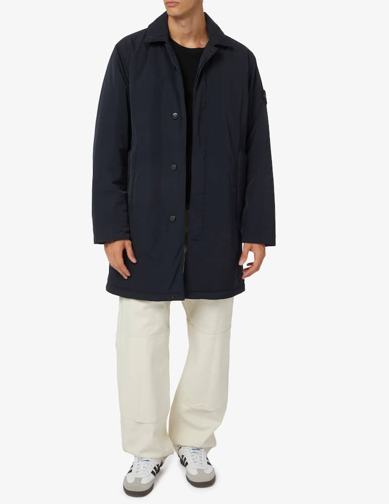 rinascente Stone Island Trench nylon twill primaloft