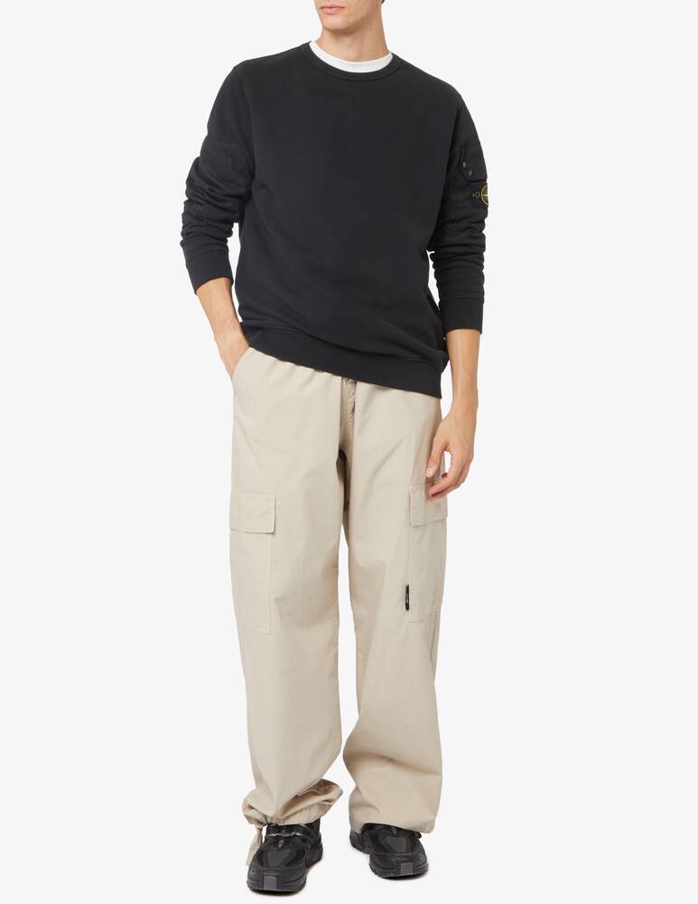 rinascente Stone Island Felpa girocollo con taschino