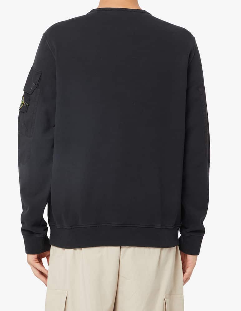 rinascente Stone Island Felpa girocollo con taschino