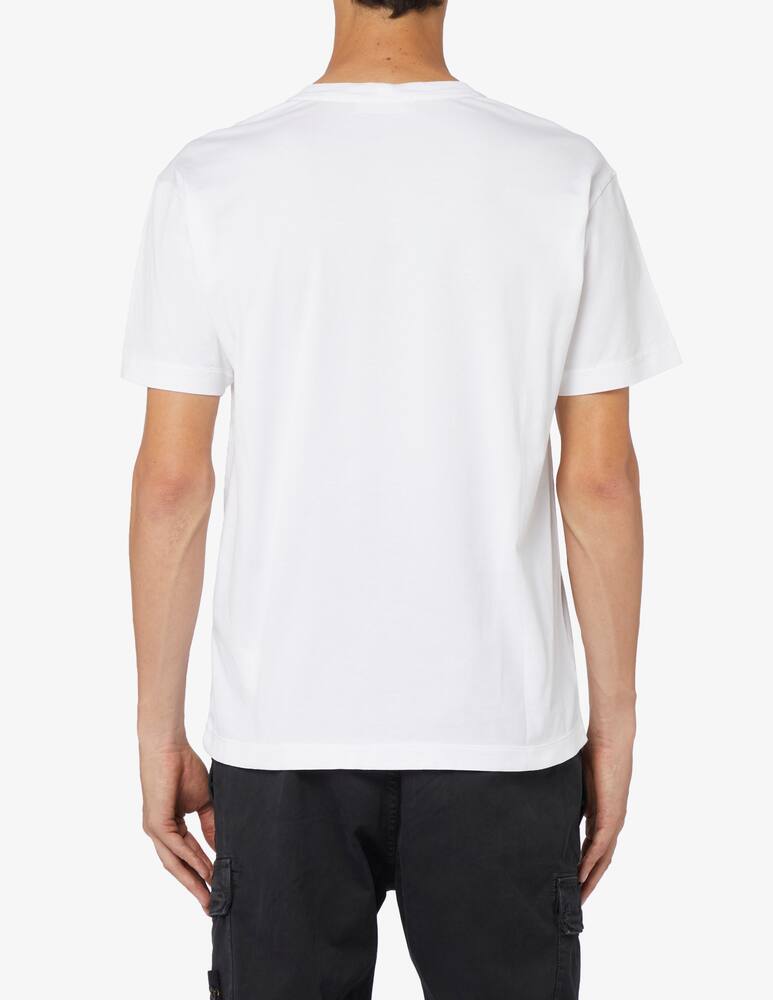 rinascente Stone Island T-shirt logo patch