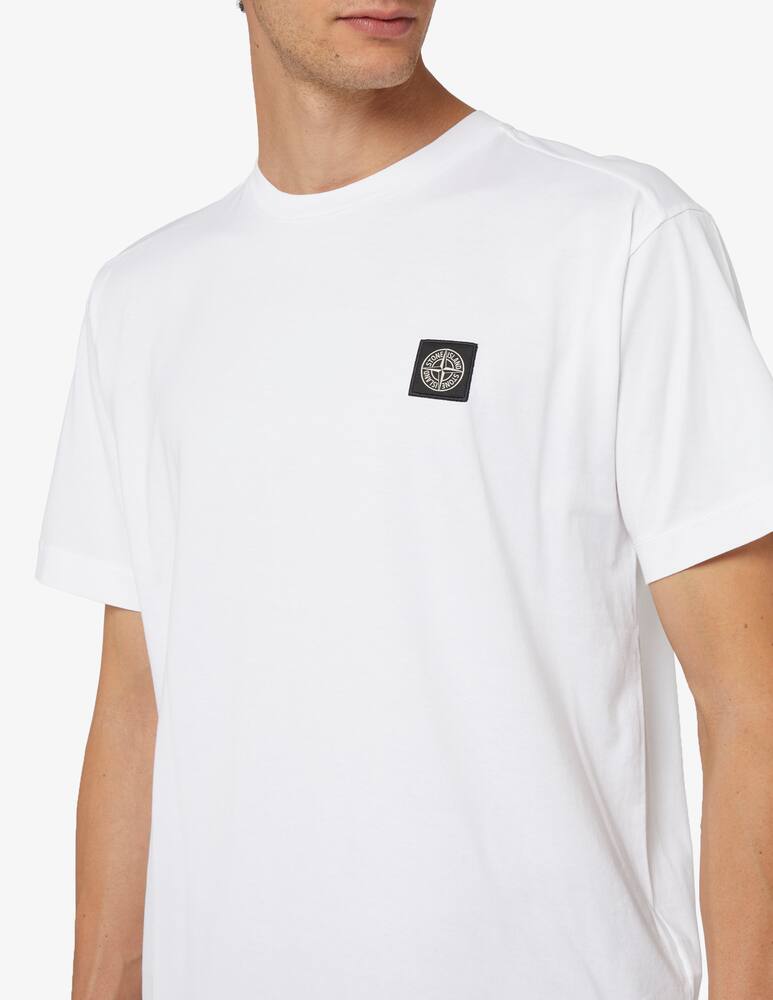 rinascente Stone Island T-shirt logo patch