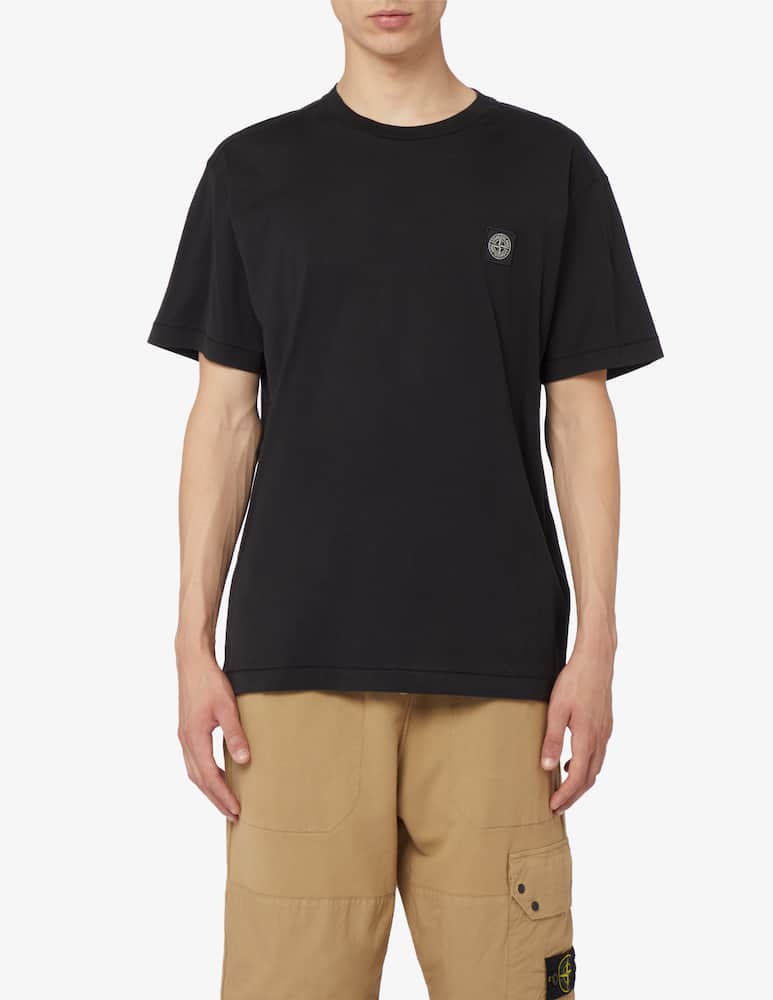 Stone Island Maglietta logo patch - immagine 1 Stone Island Maglietta logo patch - immagine 1