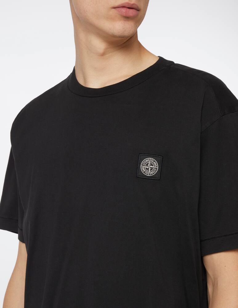 rinascente Stone Island T-shirt logo patch