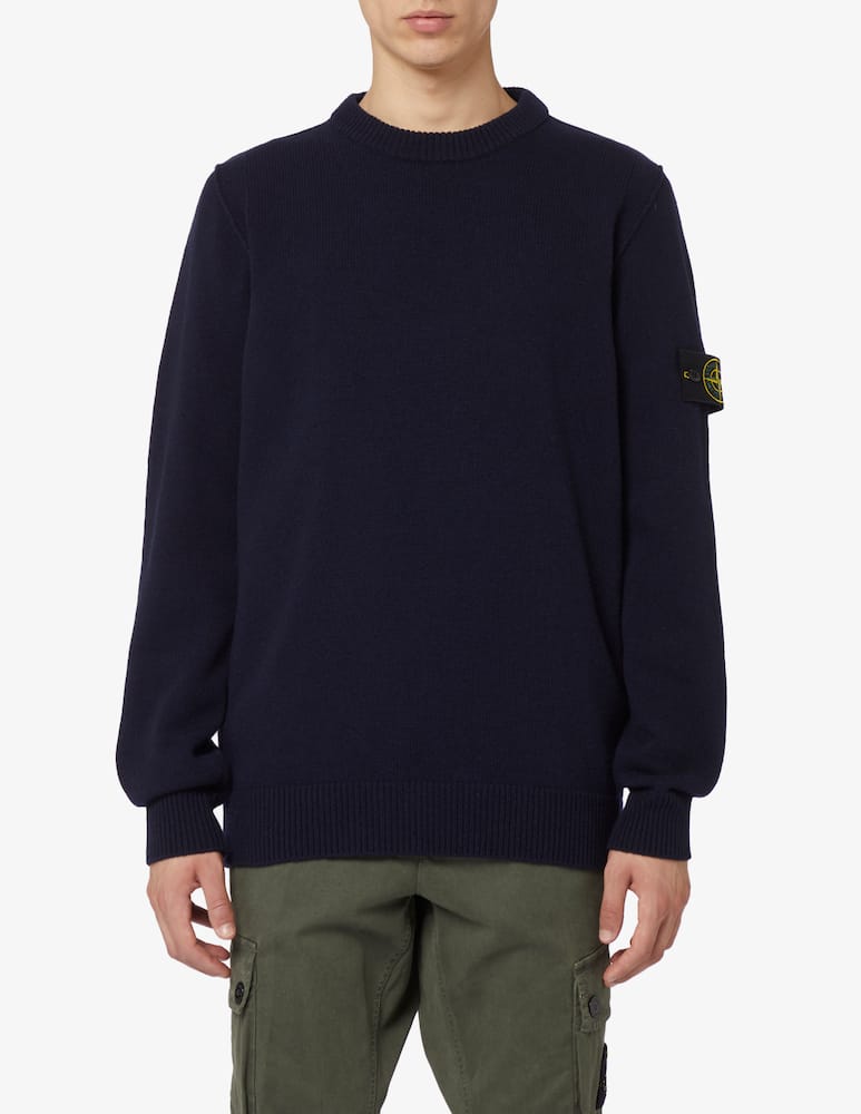 Stone Island Maglia girocollo knit lambswool - immagine 1 Stone Island Maglia girocollo knit lambswool - immagine 1