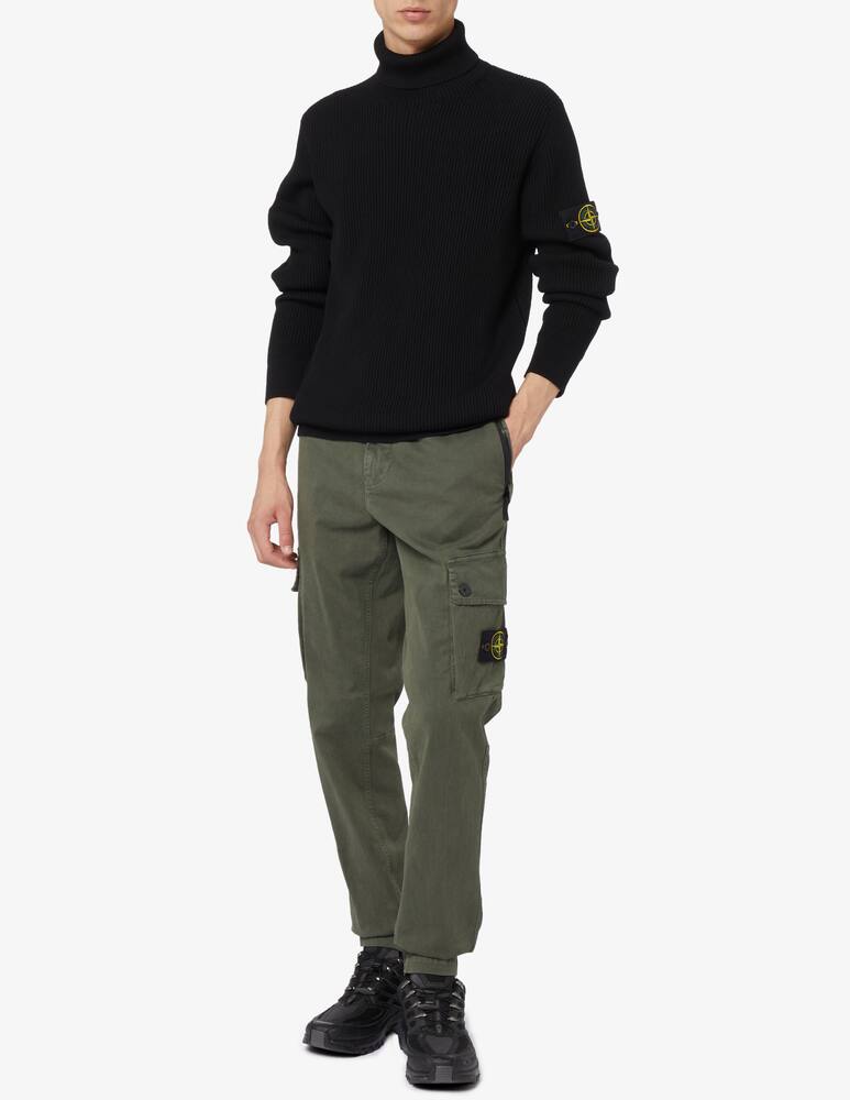 rinascente Stone Island Pantaloni cargo twill slim