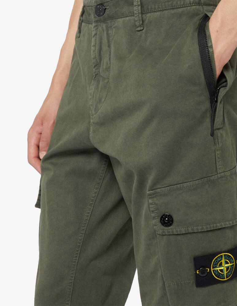 rinascente Stone Island Pantaloni cargo twill slim