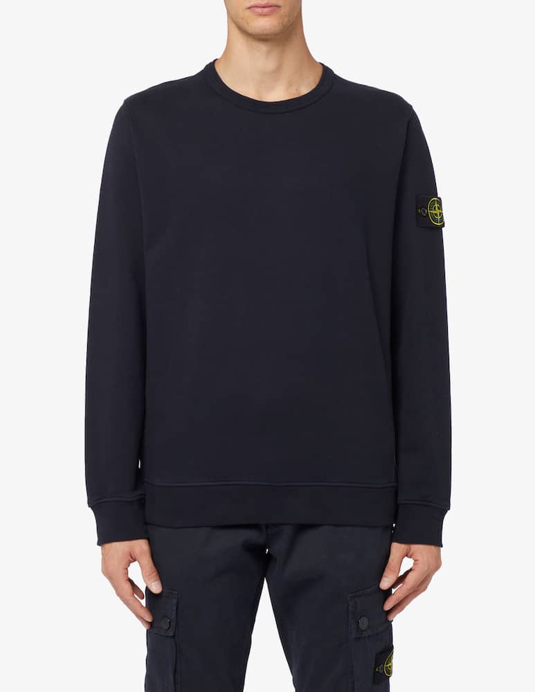 Stone Island Felpa girocollo cotone - immagine 1 Stone Island Felpa girocollo cotone - immagine 1
