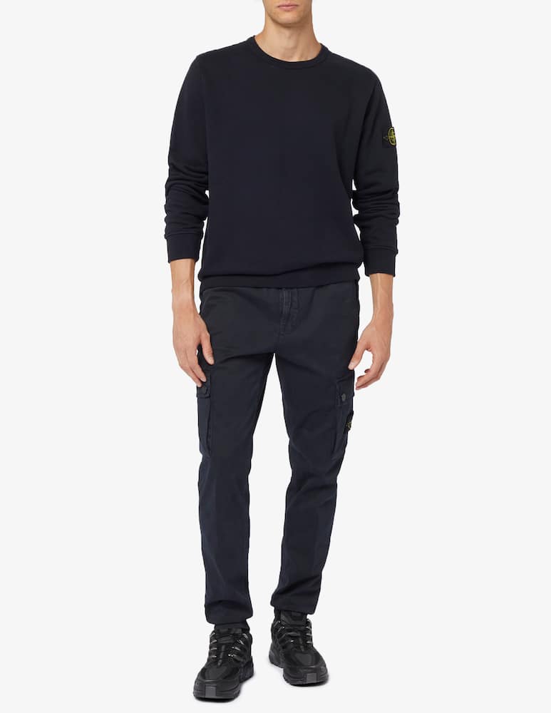 Stone Island Felpa girocollo cotone - immagine 2 Stone Island Felpa girocollo cotone - immagine 2