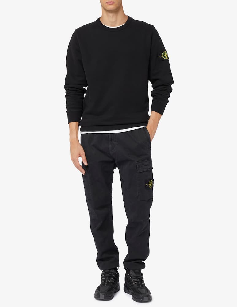 Stone Island Felpa girocollo cotone - immagine 2 Stone Island Felpa girocollo cotone - immagine 2