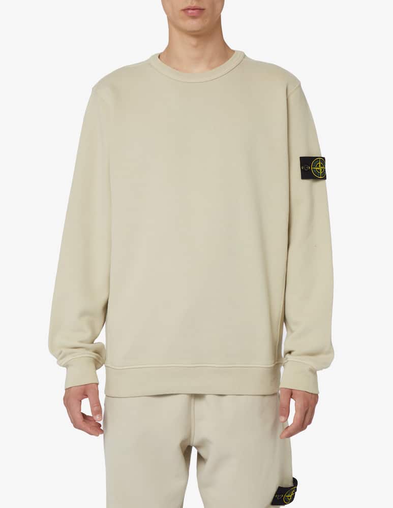 Stone Island Felpa girocollo cotone - immagine 1 Stone Island Felpa girocollo cotone - immagine 1