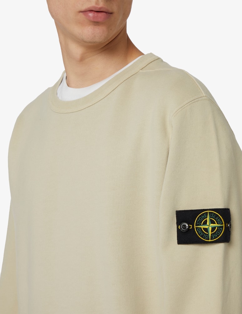 Stone Island Felpa girocollo cotone - immagine 4 Stone Island Felpa girocollo cotone - immagine 4