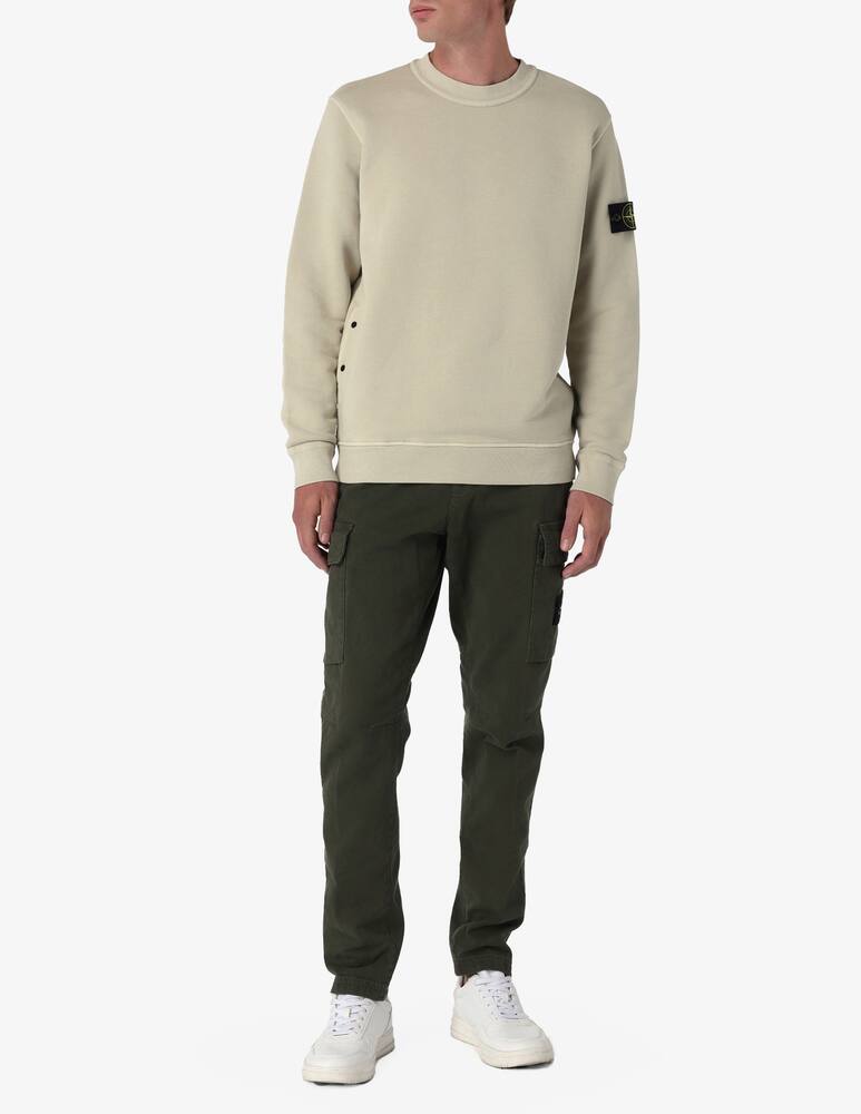 rinascente Stone Island Felpa girocollo lavata