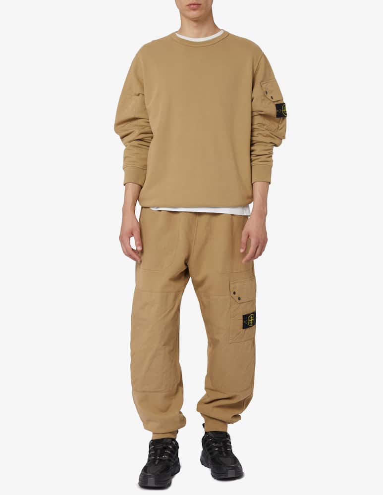 rinascente Stone Island Felpa girocollo con taschino